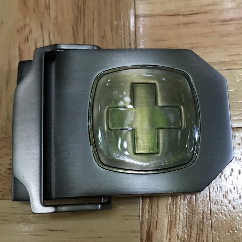Swiss Army Deployant Clasp Belt Buckle